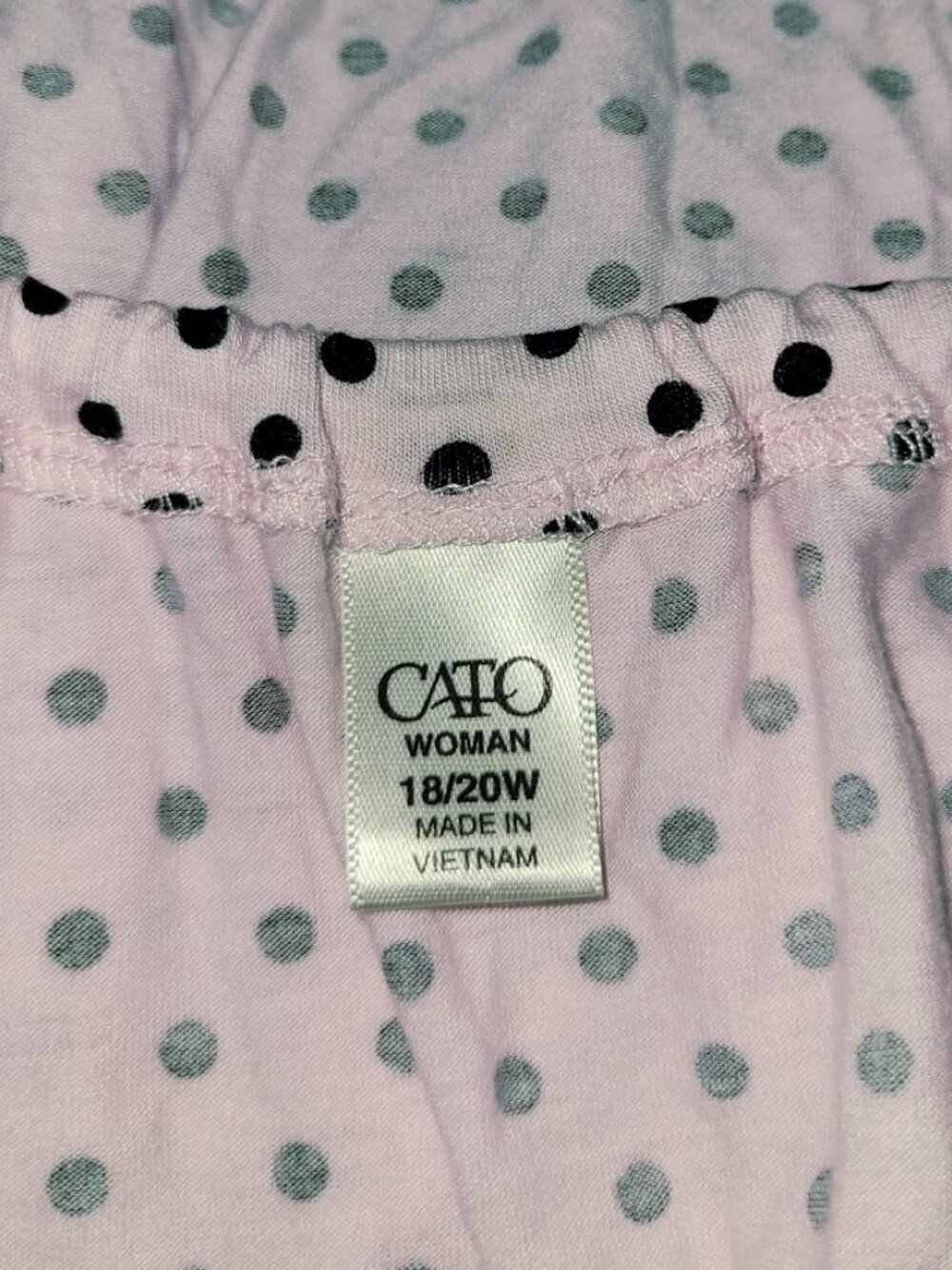 Cato Pink Mini Tea Dress Size 18 20 2X - Picture 5 of 5